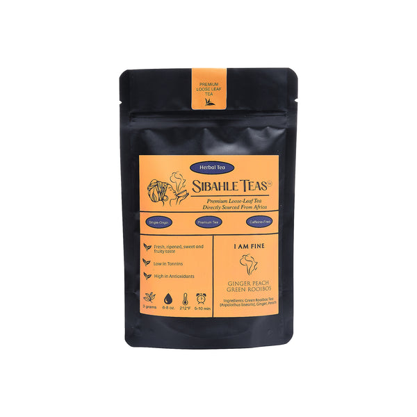 Green Rooibos w/ Peach & Ginger - I Am Fine