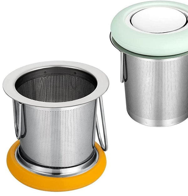 Tea Infuser with Folding Handle and Lid