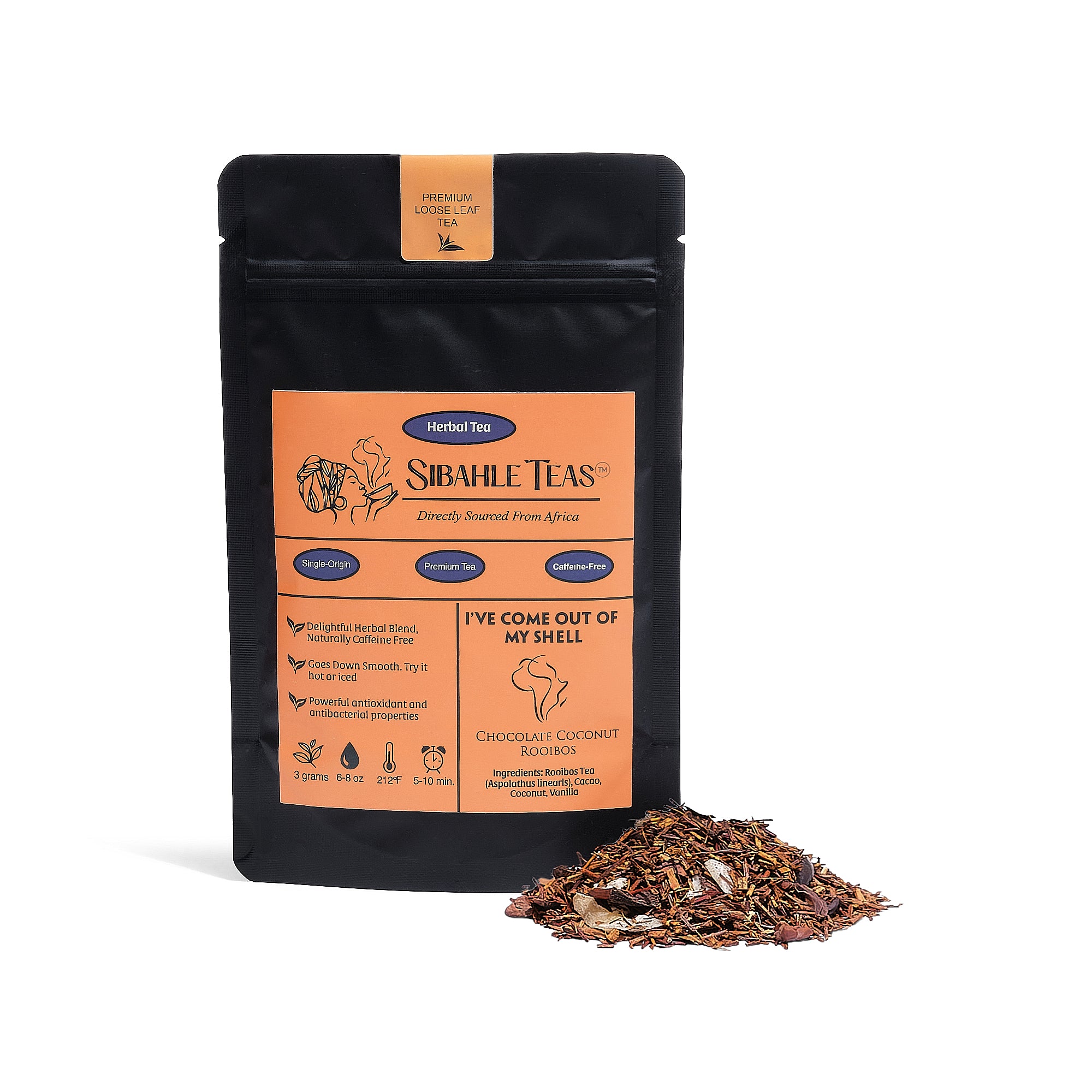 Chocolate Coconut Rooibos - I've Come Out of My Shell